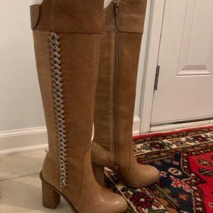 Size 5.5 Gianni Bini Leather Boots NIB